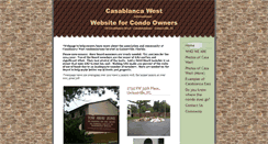 Desktop Screenshot of casablancawest.com